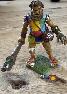 Warhammer Goblins 1x Nordlandriese Zinn Pro Painted so sehr selten Moonclan