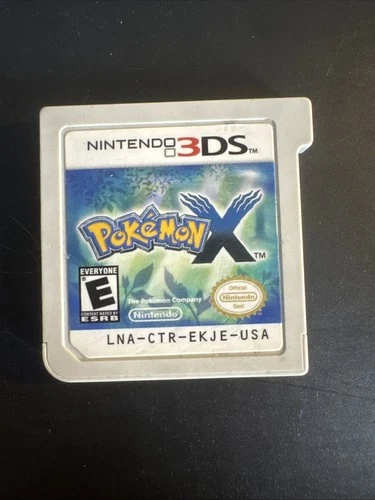 Pokemon X (Nintendo 3DS, 2013) Cartridge Only - Tested & Working!