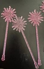 Chili’s The Good Witch Margarita Pink Swizzle Stick Wands 