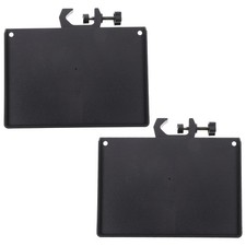 2pcs Sound Live Broadcast Mic ABS Rack Stand Tray Microphone Clamp Holder