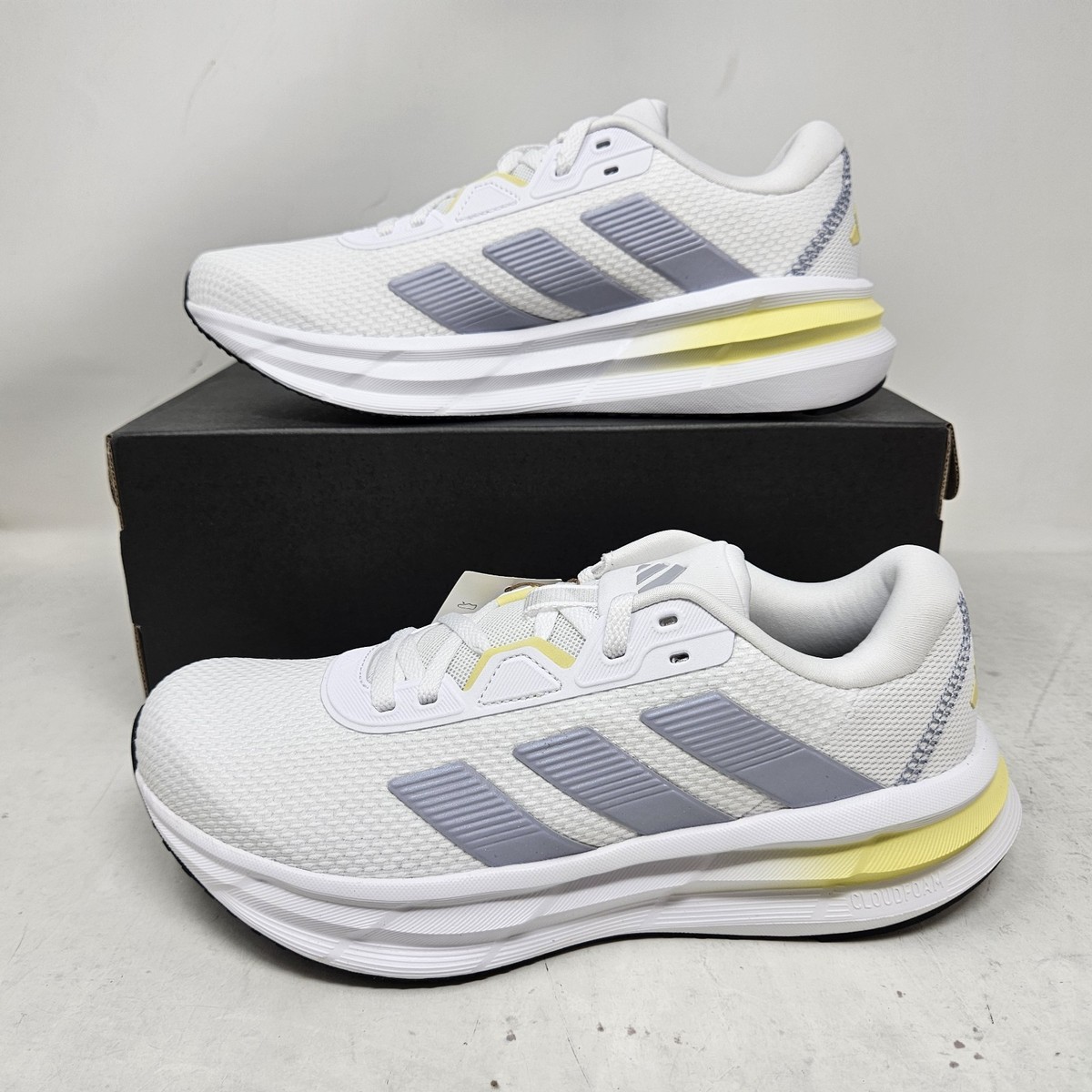 Adidas Galaxy 7 CloudFoam Comfy White Running Shoes / JQ2605 