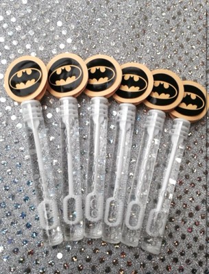 15 Bubble Wands Batman Birthday Batman Party Favor Batman Theme Superhero Party