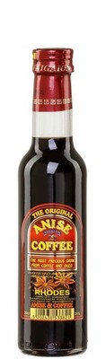 Kaffee-Ouzo (Coffee-Anise) Likör 21% 0,2l Aigaion | Kaffee-Anis Likör von Rhodos