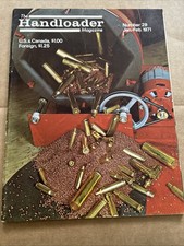 HANDLOADER RELOADING JOURNAL JAN - FEB 1971