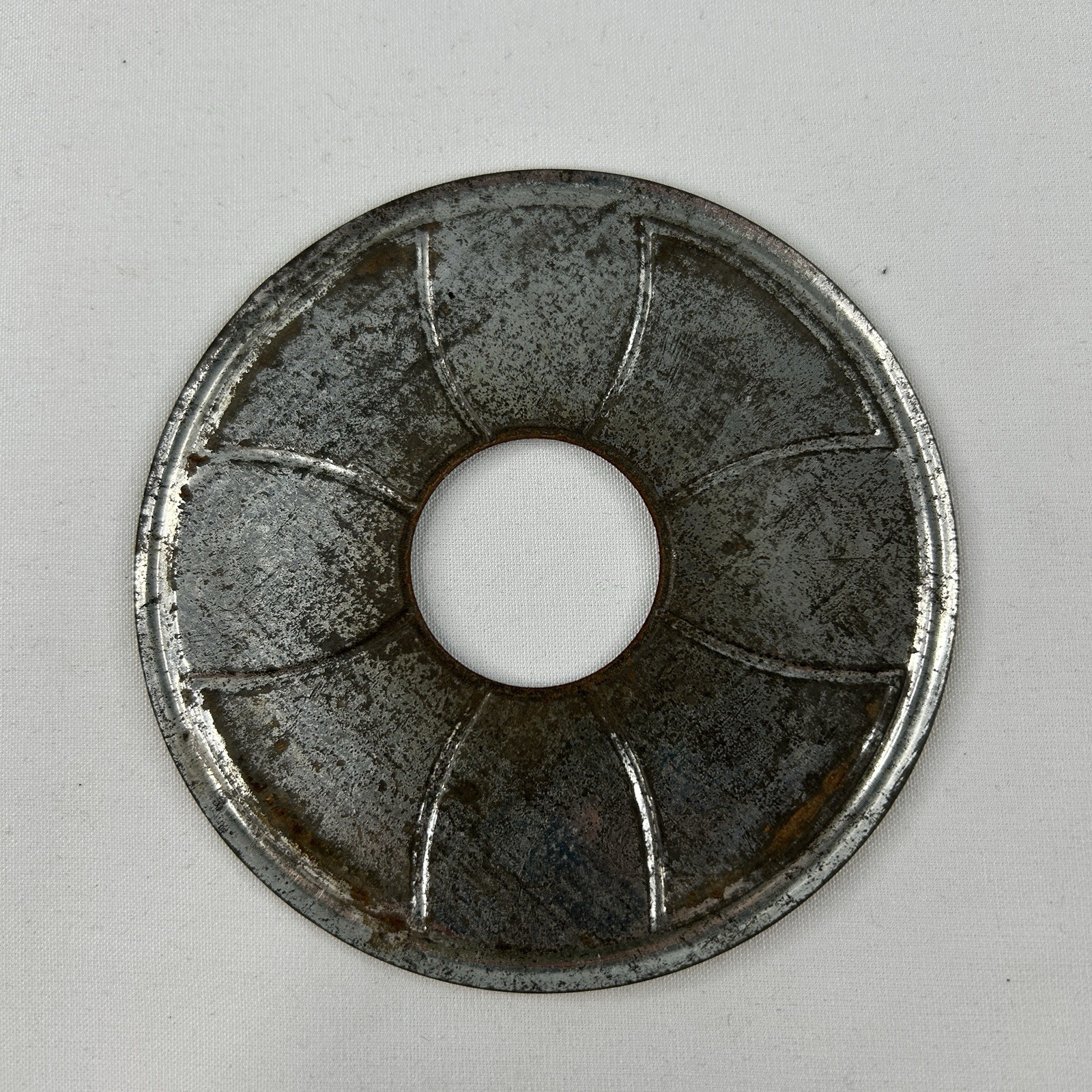 Pre WWI German Flask Metal/Glass Parole Heimat Soldier Reservist