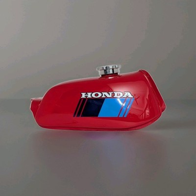 Fit For Honda ATC70 Red Painted  Fuel/Petrol Tank (1978 1985) plus Cap