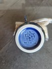 Vintage Wade Irish Porcelain Individual Creamer & Sugar Bowl Shamrocks Blue Gray — photo 5