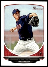 Alex Meyer 2013 Bowman #BP80 Minnesota Twins MLB READ FREE SHIPPING AutographDen