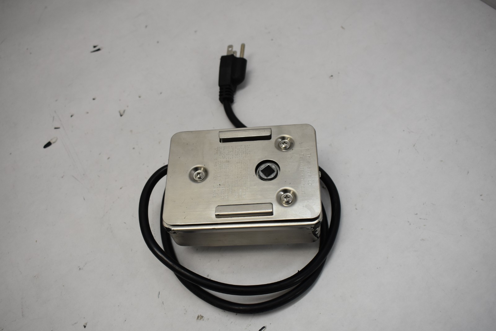 OnlyFire BBQ Grill Rotisserie Drive Motor RM-A201 120V 60Hz 4W 256937 Steel