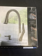 Delta Pull Down Kitchen Faucet in SpotShield Stainless.19795Z-SPSD-DST. TBD. 450
