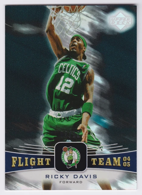 2004-05 Upper Deck Ricky Davis Onyx Flight Team #FT24 03/12 Celtics