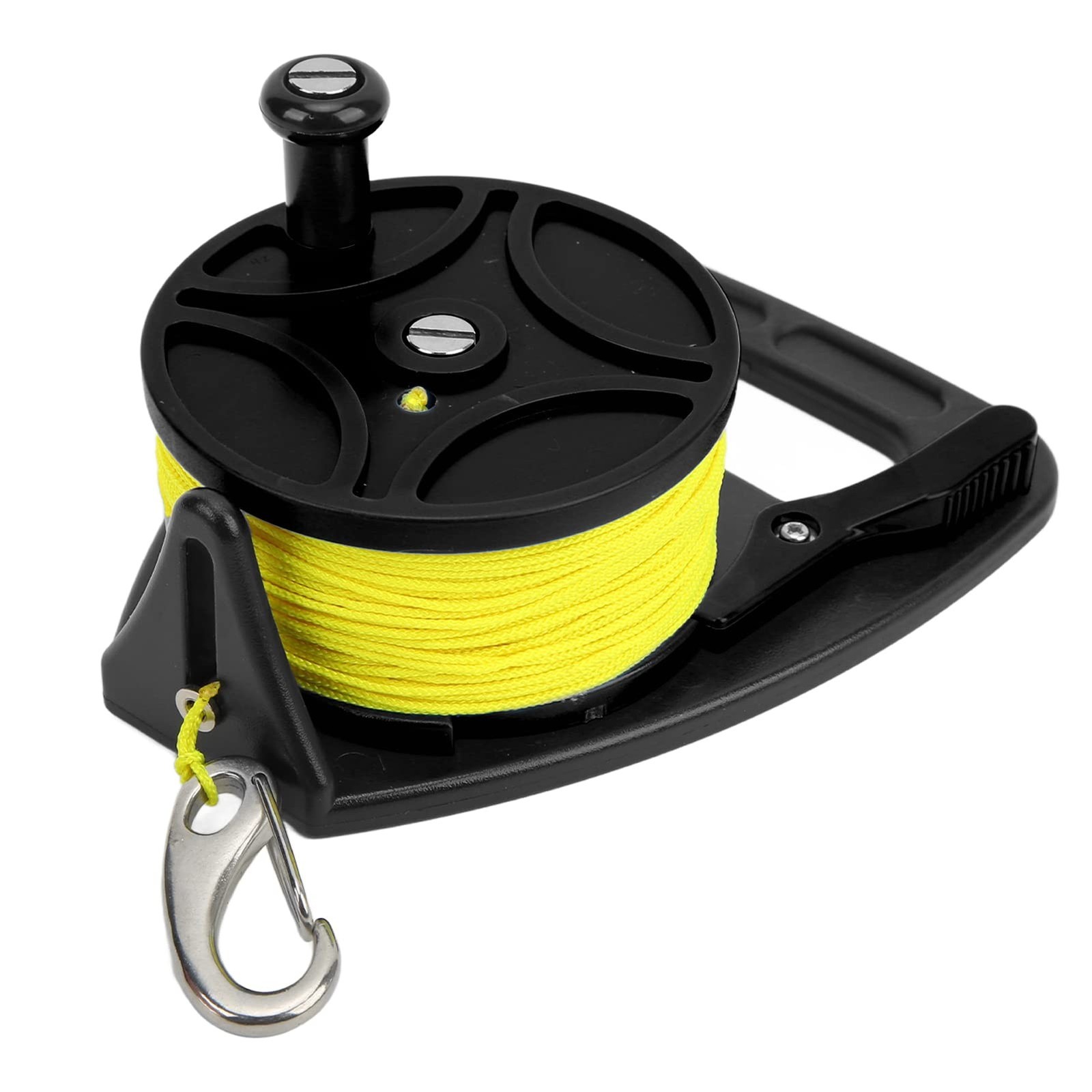 Demeras Kayak Anchor Rope Reel, Multi Purpose Proof Diving Reel 8 Strands Wir...
