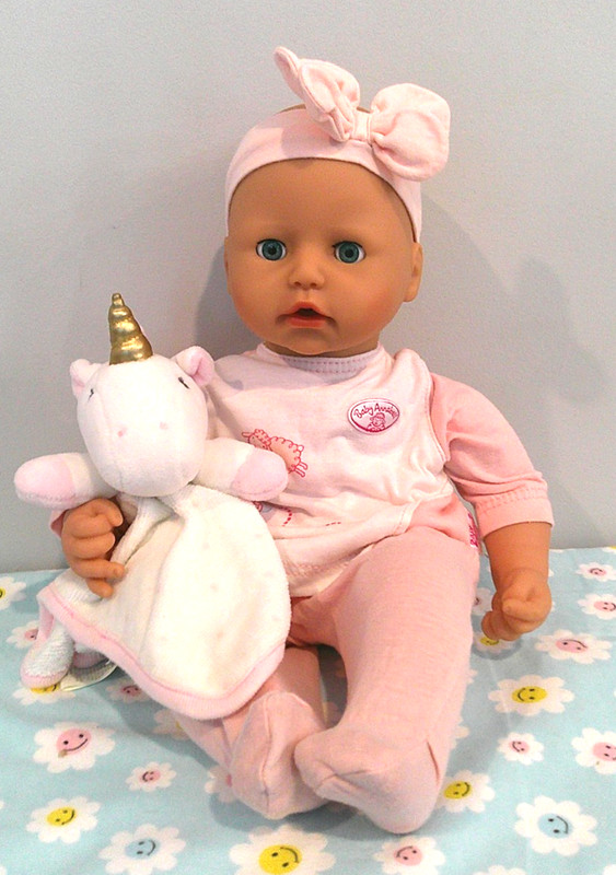 Adorable Vinyl & Cloth Working Baby Annabell Baby Doll by Zapf Creation, 2005