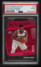 2019 Panini Status Tmall New Beginnings Red Zion Williamson #30 PSA 9 MINT 02ez