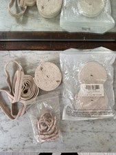 selection of unusued small oil lamp wicks