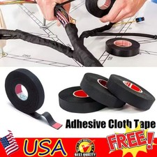 10M Heat-Resistant Flame Retardant Tape Adhesive Cloth Tape for Car Harness 5PCS