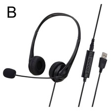 3.5mm/USB Computer Headset with Noise Cancelling Microphone Chatting Network