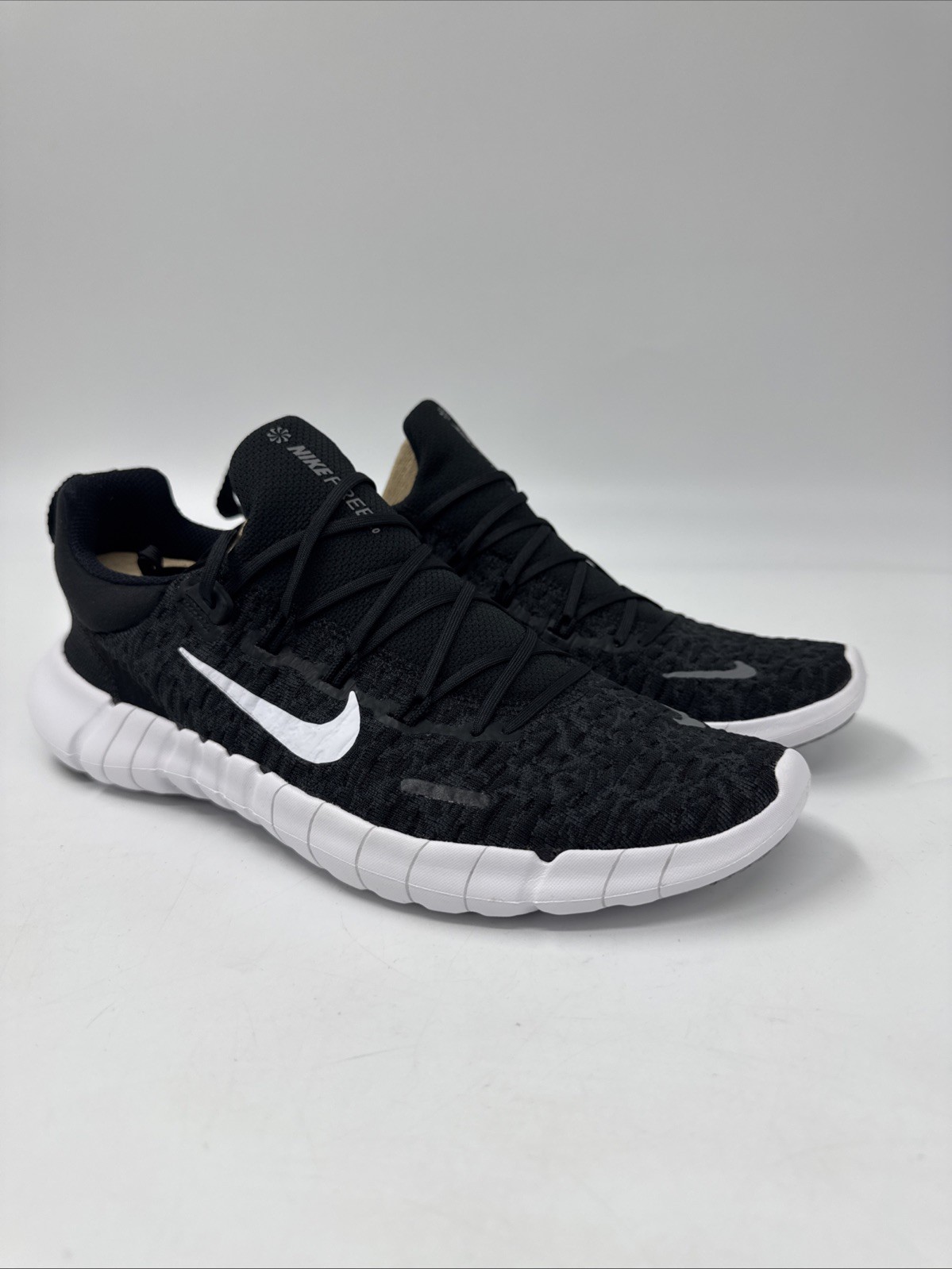 Size 11 - Nike Free Run 5.0 Next Nature Black White W