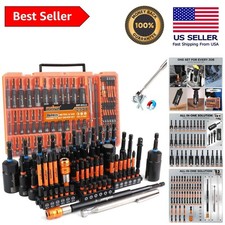 All-in-One 79-Piece Magnetic Driver Set with Quick-Change Tool Holder & Sockets