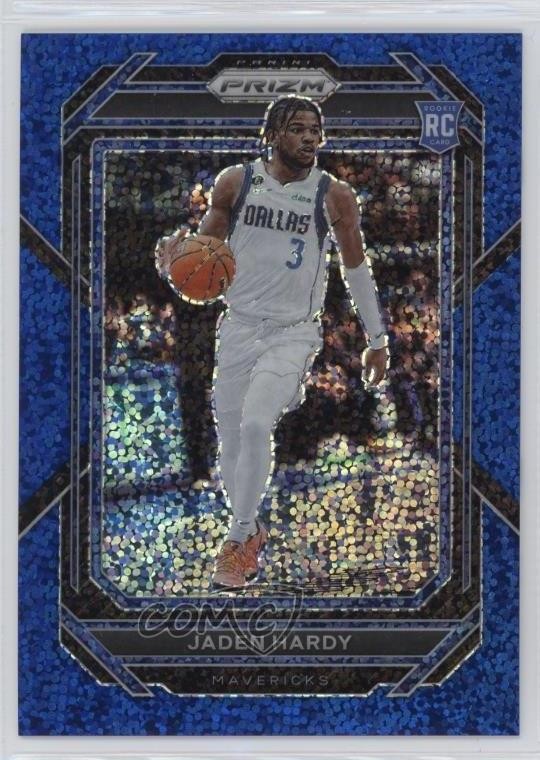 2022-23 Panini Prizm Blue Sparkle Prizm 61/144 Jaden Hardy #226 Rookie RC t1s