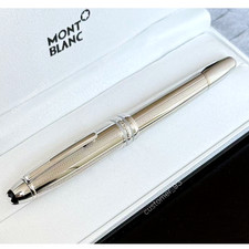 Montblanc Meisterstuck LeGrand Solitaire Rose Gold Barley Fountain Pen,Rare Gift