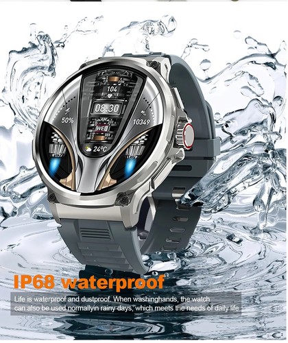 1.85-inch Ultra HD Smart Watch GPS Bluetooth Call Sports Fitness Smartwatch New - 第 12/21 張圖片