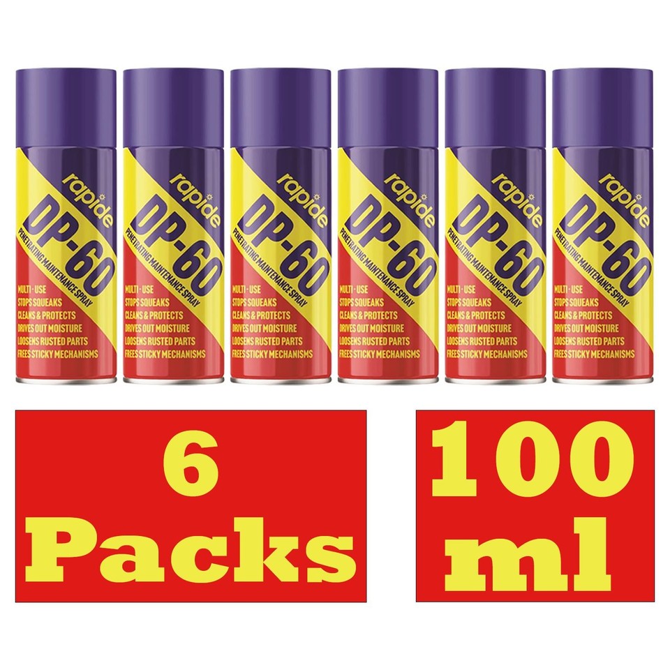 6X - DP-60 Maintenance Spray Car Oil Penetrating Super Strong Lubricant ...