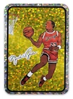 Michael Jordan Vending Machine RC Sticker Sparkle Foil Prizm Rookie Bulls