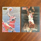 Michael Jordan SkyBox Premium 2 Card Lot!! 1995-96 1996-97 Chicago Bulls NBA