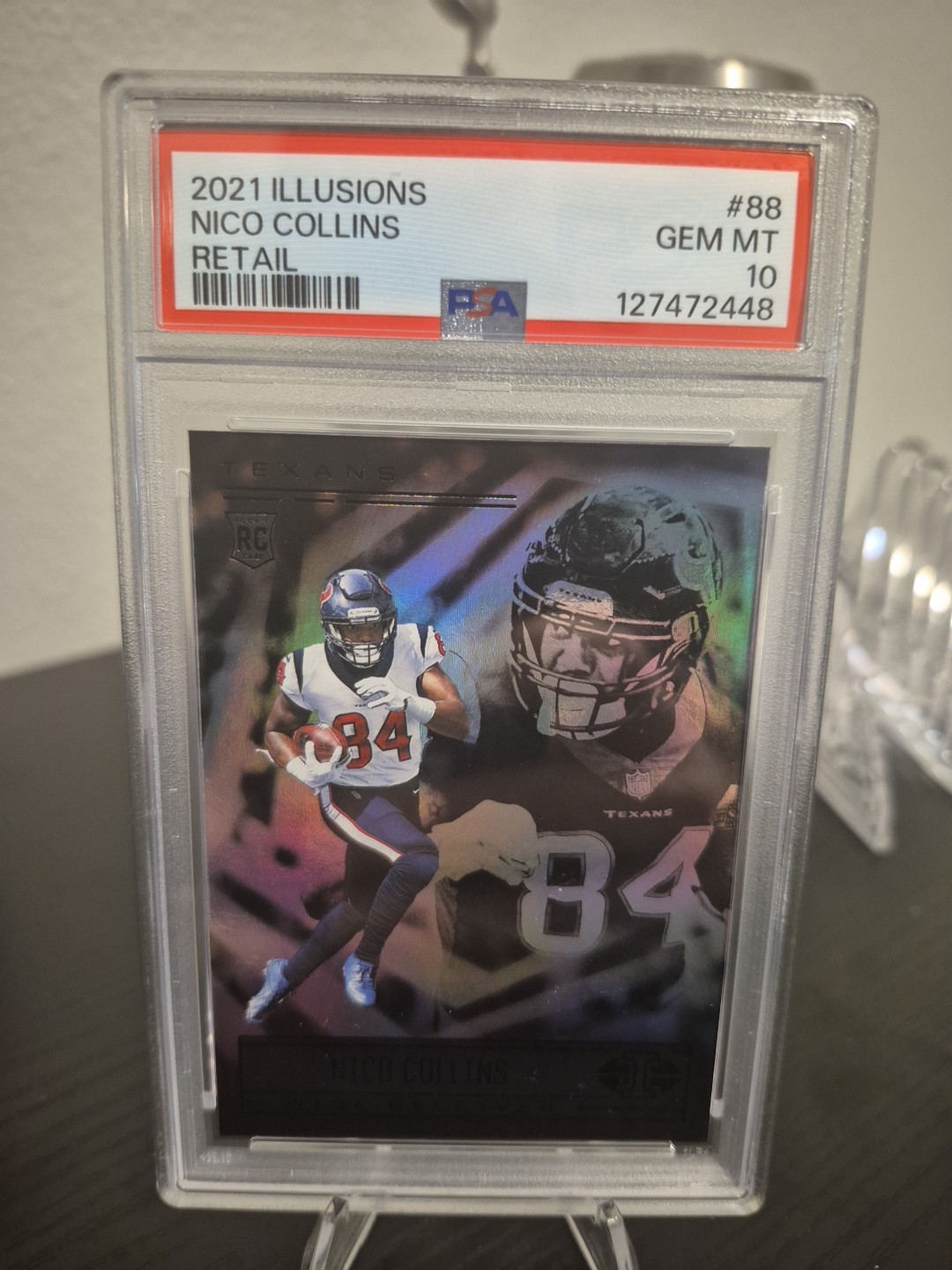 Nico Collins Panini Illusions #88 Retail