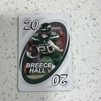 2024 Uno Fandom NFL New York Jets White #20 Breece Hall