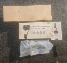 Wireless Car FM Transmitter Qc3.0 Quick Charge
