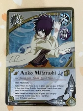 Naruto CCG, Anko Mitarashi, 1246, 1st Edition, LP, Foil
