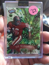2025 Wild Card Splat - Joe Montana 3/4 San Francisco 49er's 