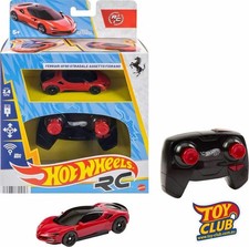 Hot Wheels RC Ferrari SF90 Stradale Assetto Fiorano, Toy Car Remote-Control 1:64