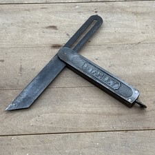 Vintage Antique Stanley Machinist Sliding T Bevel PAT 7-14-08 Made In USA