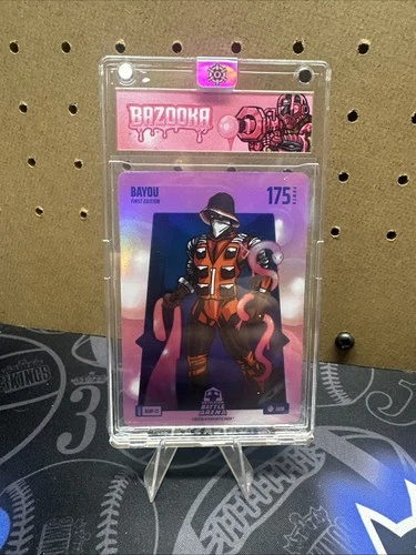 BAYOU (JA'MARR CHASE) Bubble Gum Battlefoil Bo Jackson Battle Arena #BGBF-21