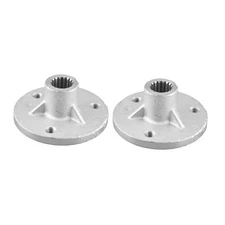 Pair of 17T 3 Stud Rear Wheel Hub, Kart Live Axle Hub, Shaft Steel Alloys Rear 
