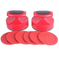 Air Hockey Strikers Pushers 4 Inch 2 PCS 6 Pucks 2.875 Replacement Set