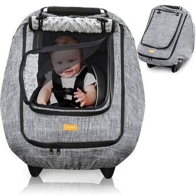 Waterproof Baby Car Seat Cover，Cold Weather Carseat Cover for Babies,Infant...
