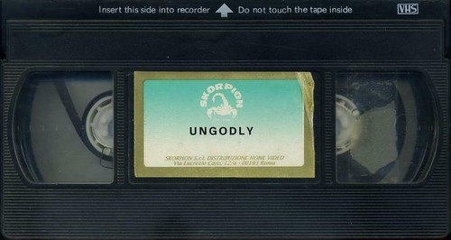 THE UNGODLY I SENZA DIO 1993 VHS HORROR SKORPION ORIGINALE OTTIMA EBay