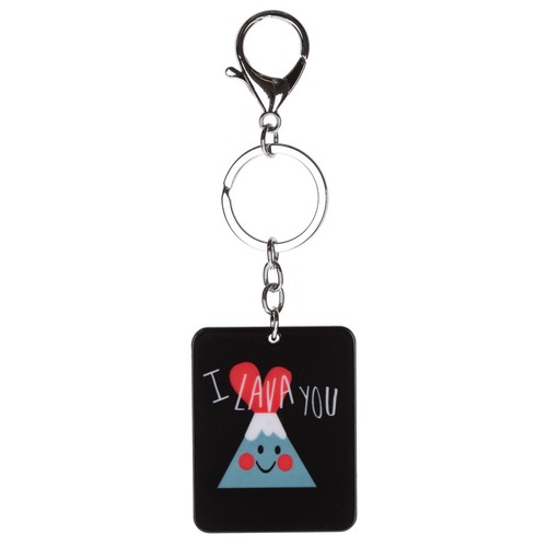 Keyring Plastic Metal Tag Designs Kids Dog Cat Initials Animals Charm Gift Kids - Picture 206 of 290