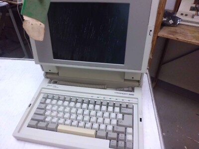 ZENITH DATA SYSTEMS ZTC-3034-MO, TURBOSPORT 386 TURBOSPORT 386 LAPTOP, RARE