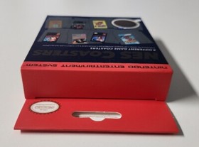 Nintendo NES Classic Video Game Cartridge Coasters 2017 Super Mario Donkey Kong