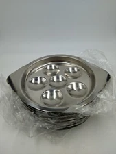 Set Of 8 American Metal Craft Inc Stainless Baking/Serving Trays Made in Japan