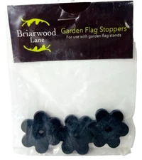 Briarwood Lane Garden Flag Rubber Stoppers 3 Pack Item #A00056 New in Package