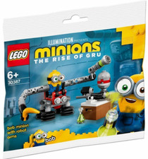 LEGO MINIONS - BOB MINION WITH ROBOT ARMS - 30387 - GRU POLYBAG RETIRED NEW