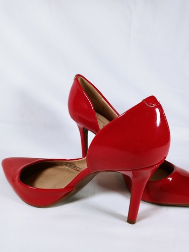 Jessica Simpson Prizma Patent D'Orsay Pumps High Heel Red (022) | eBay