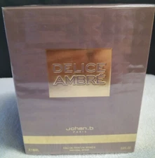 Delice Ambré by Johan B. ~ Eau de Parfum Women / Colonia Para Dama VINTAGE RARE