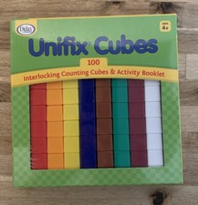 Unifix Cubes 100 Interlocking Counting Cubes Activity Booklet